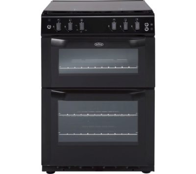 BELLING FSG55TCF 55 cm Gas Cooker - Black BELLING FSG55TCF 55 cm Gas Cooker - Black